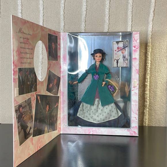Mattel Other - 🌸 {PRICE FIRM} Vtg. (1995) Barbie as Eliza Doolittle, My Fair Lady, Flower Girl